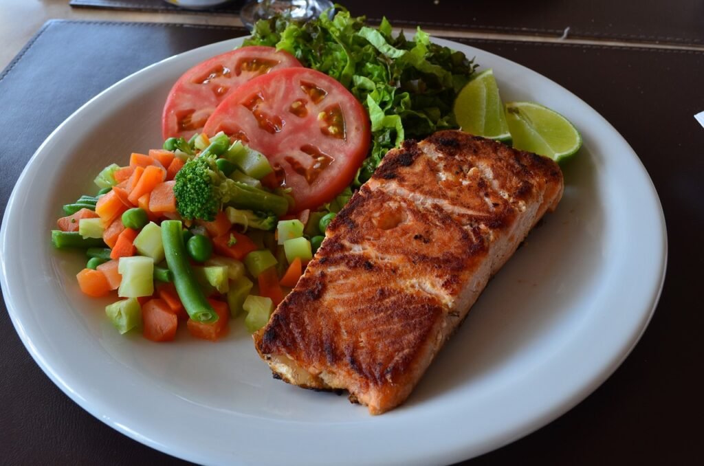 Air fryer salmon recipe